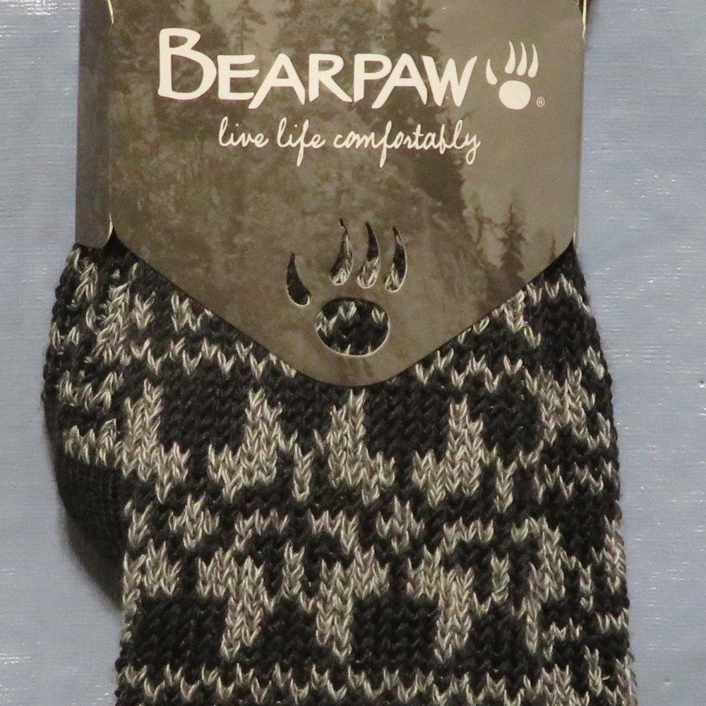 NWT BEAR PAW SUPER SOFT CREW SOCKS 9-11 SOCK SIZE